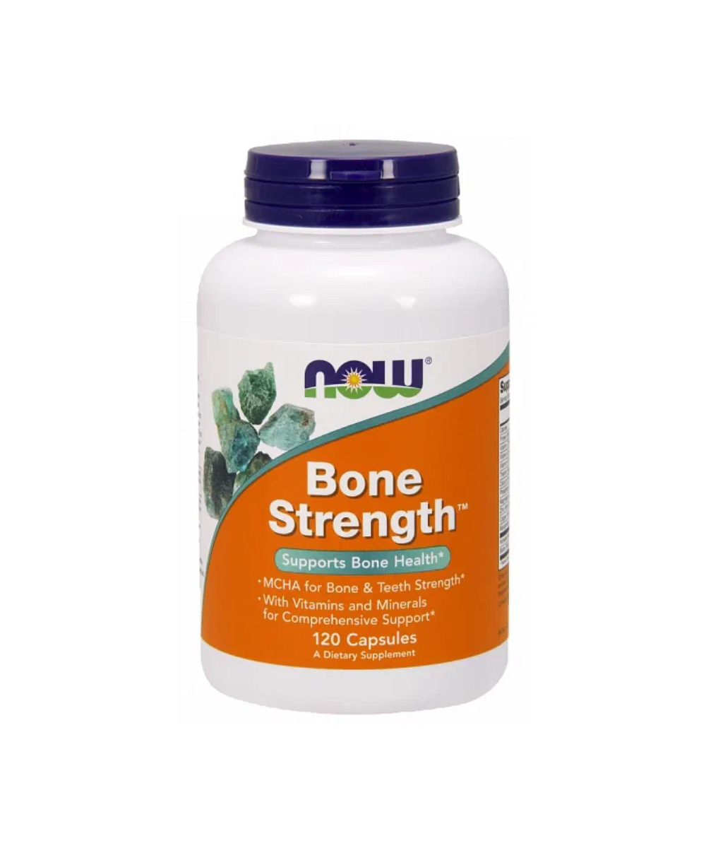 Now Bone Strength Крепки кости для укрепления связок и суставов 120 caps