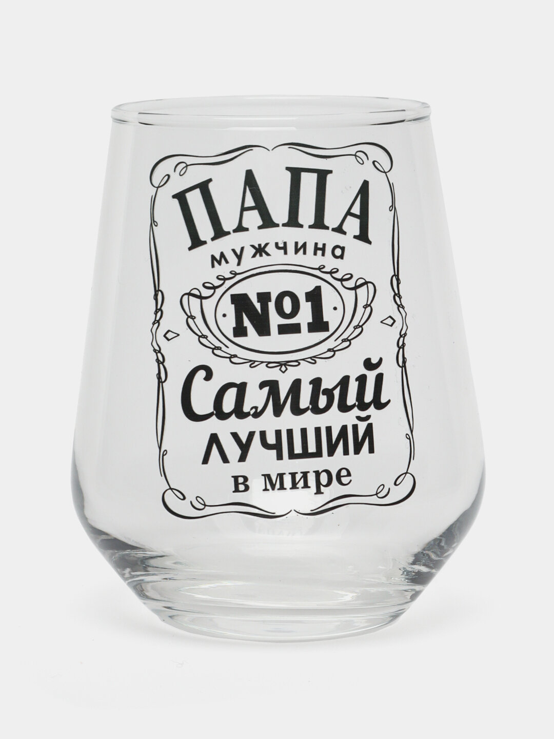 Бокалы для виски с принтом