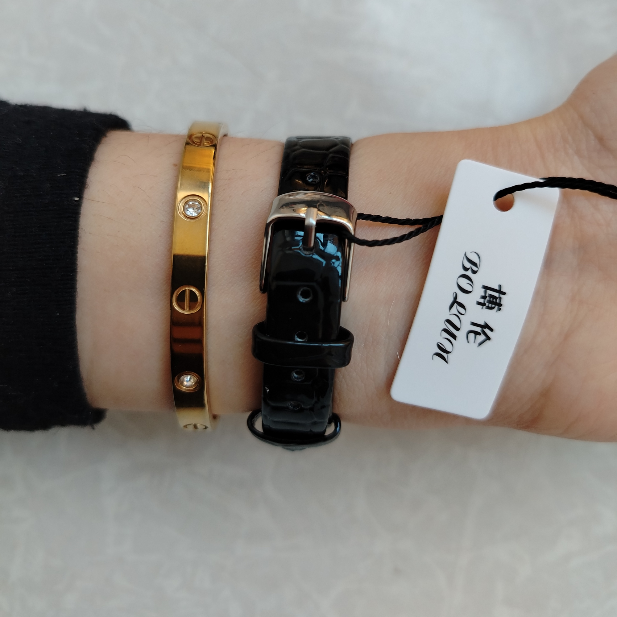 Наручные часы BOLUN Классика, золотистый — фото 1