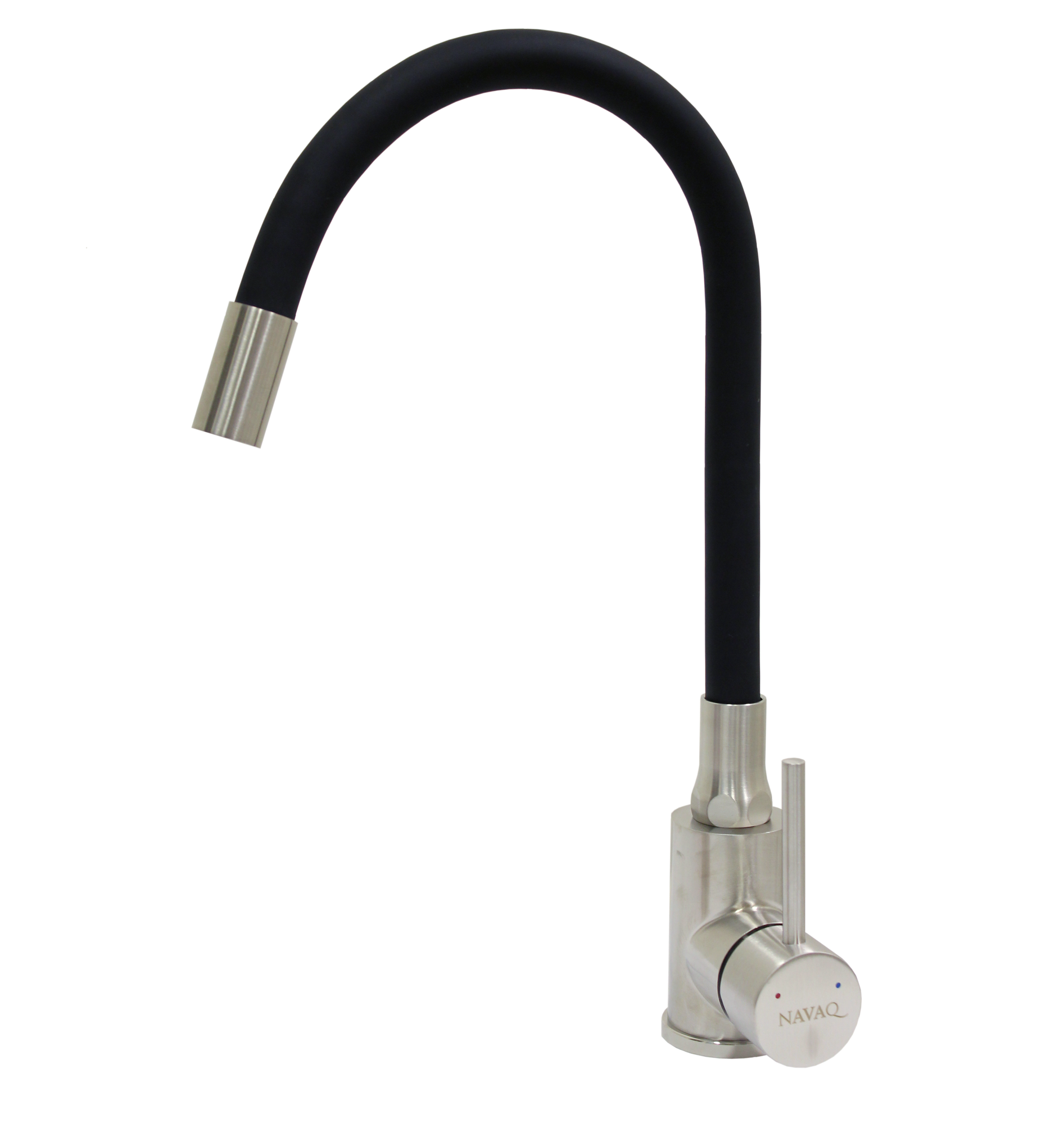 N413. B5.1 Смеситель NAVAQ однорукий д/кухни с гибким изливом