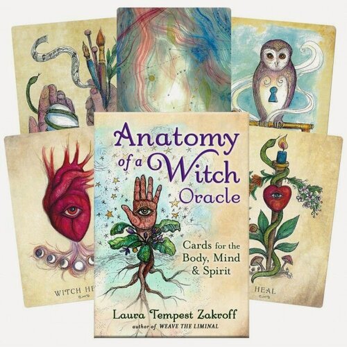 Изображение товара Карты Таро Anatomy of a Witch Oracle Cards Llewellyn / Оракул Анатомия Ведьмы