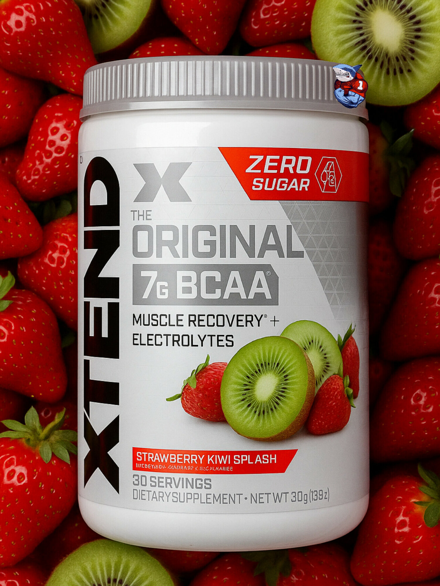Bcaa Xtend от компании Scivation 30 порций для восстановления мышц. Клубника киви.