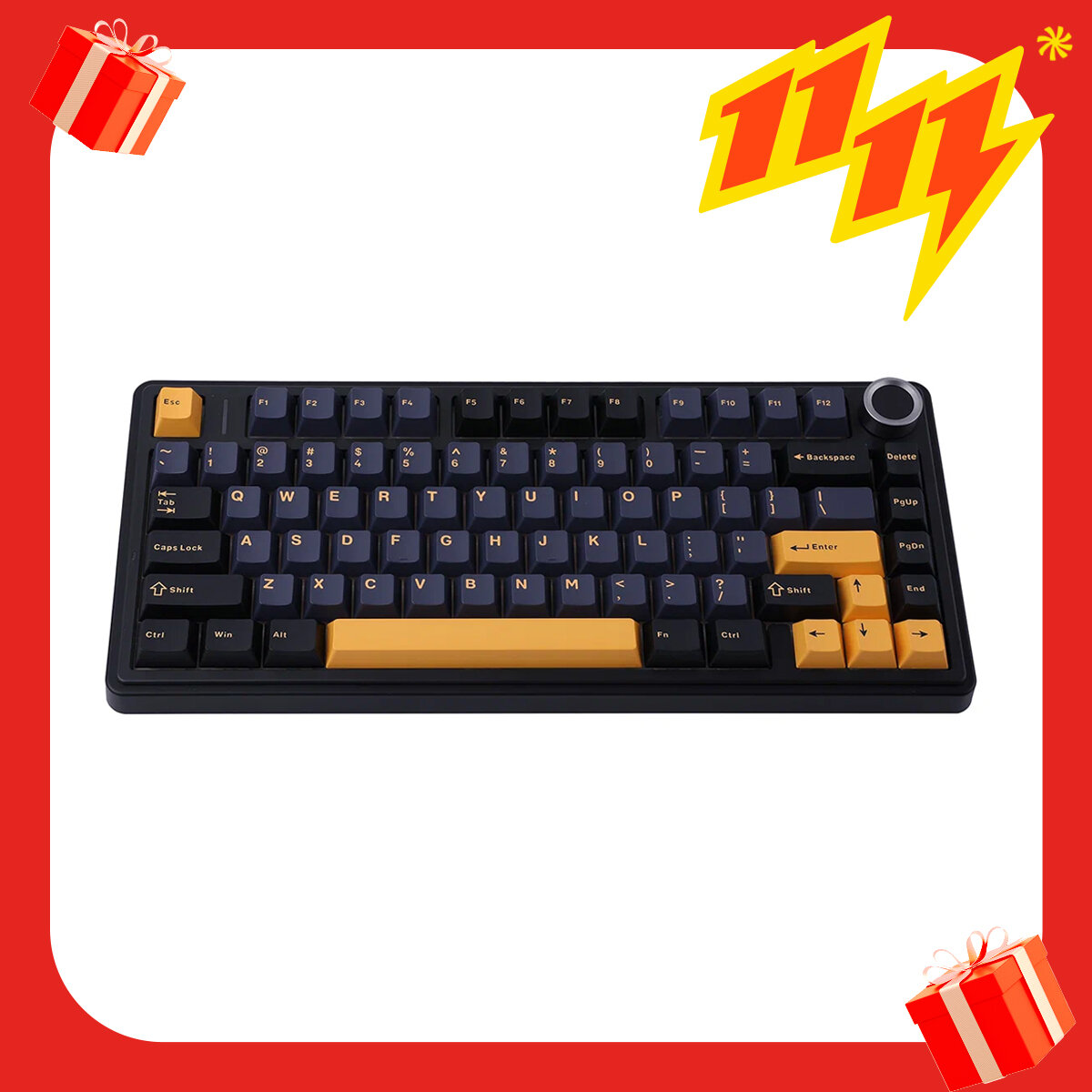 Клавиатура AULA F75 EPOMAKER, механическая, английская, раскладкой 75%