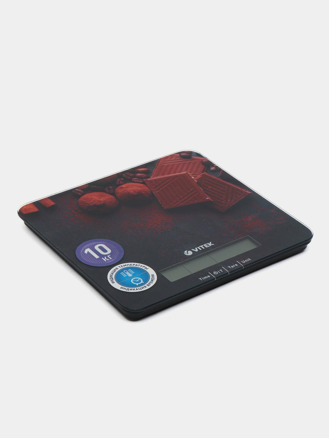 Электронные кухонные весы VITEK VT-2404, с функцией тарирования, черные