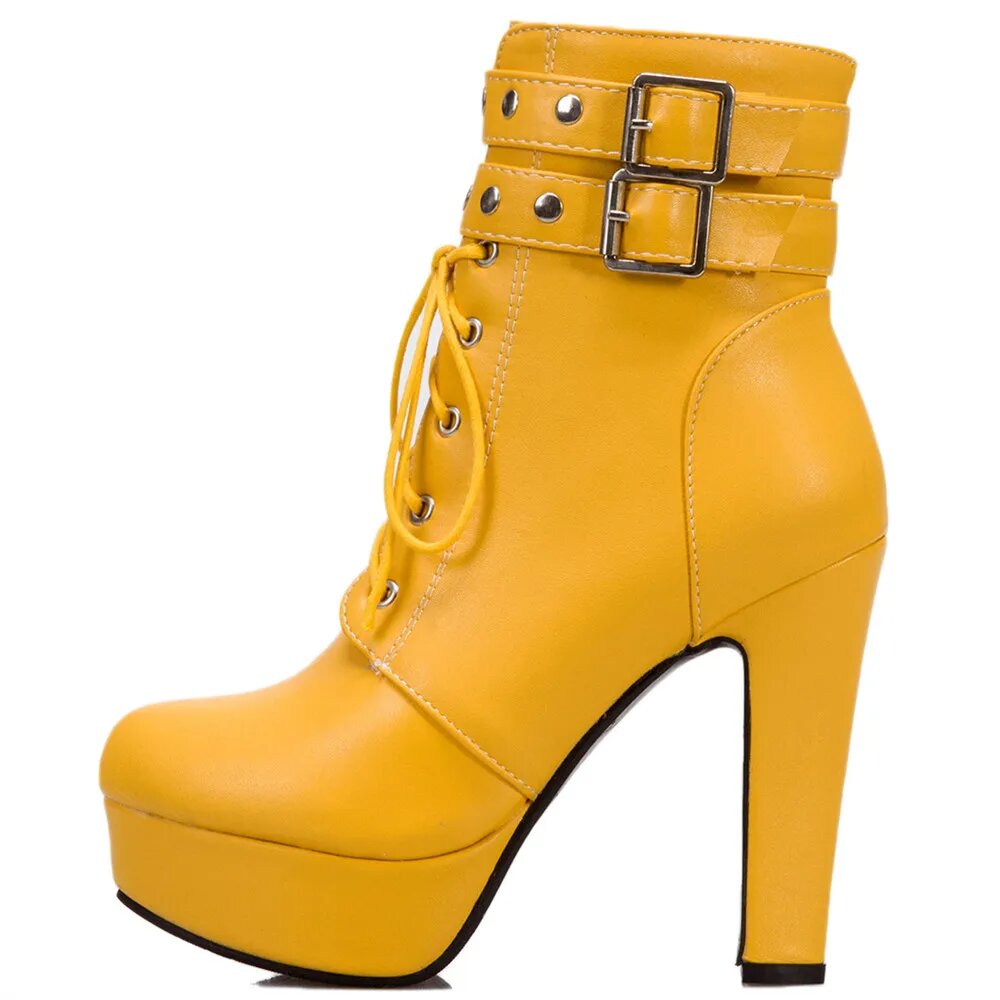 Сапоги размер 35 Желтый