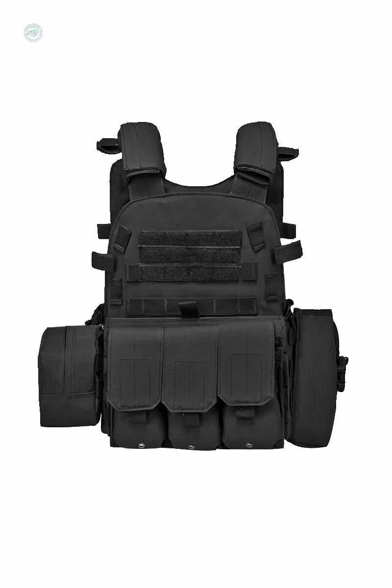 Функциональный тактический жилет для охоты, рыбалки, туризма и активного отдыха с регулируемыми ремнями и множеством карманов