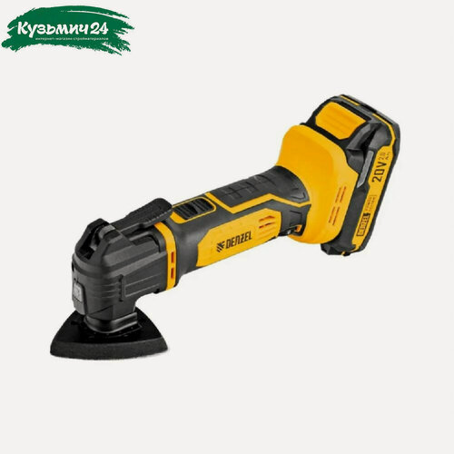 Изображение товара Инструмент многофункциональный Denzel CMTH-20, аккумуляторный, 20В, 1 акк х 2.0Ah + з. у