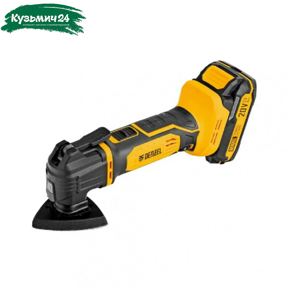 Инструмент многофункциональный Denzel CMTH-20 аккумуляторный 20В 1 акк х 2.0Ah + з. у