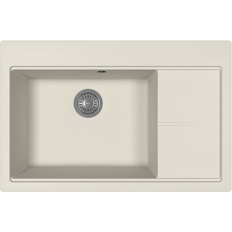 Кухонная мойка Florentina Россана-780 20.500. C0780.202 Шампань искусственный камень (литьевой мрамор) встраиваемый