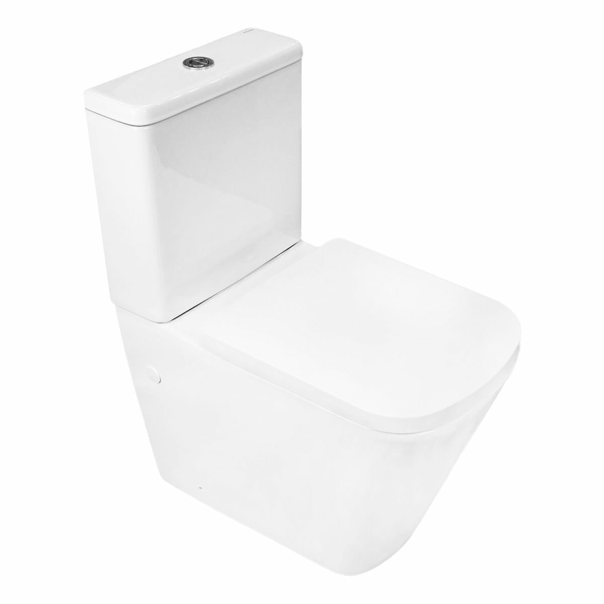 Унитаз напольный с бачком безободковый с быстросъемным сиденьем микролифт Azario Terra AZ-1373AT