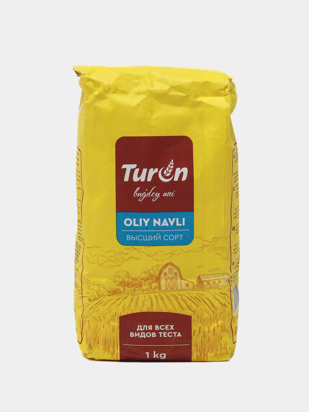 Мука высший сорт Turon, 1 кг высококачественная из отборного зерна