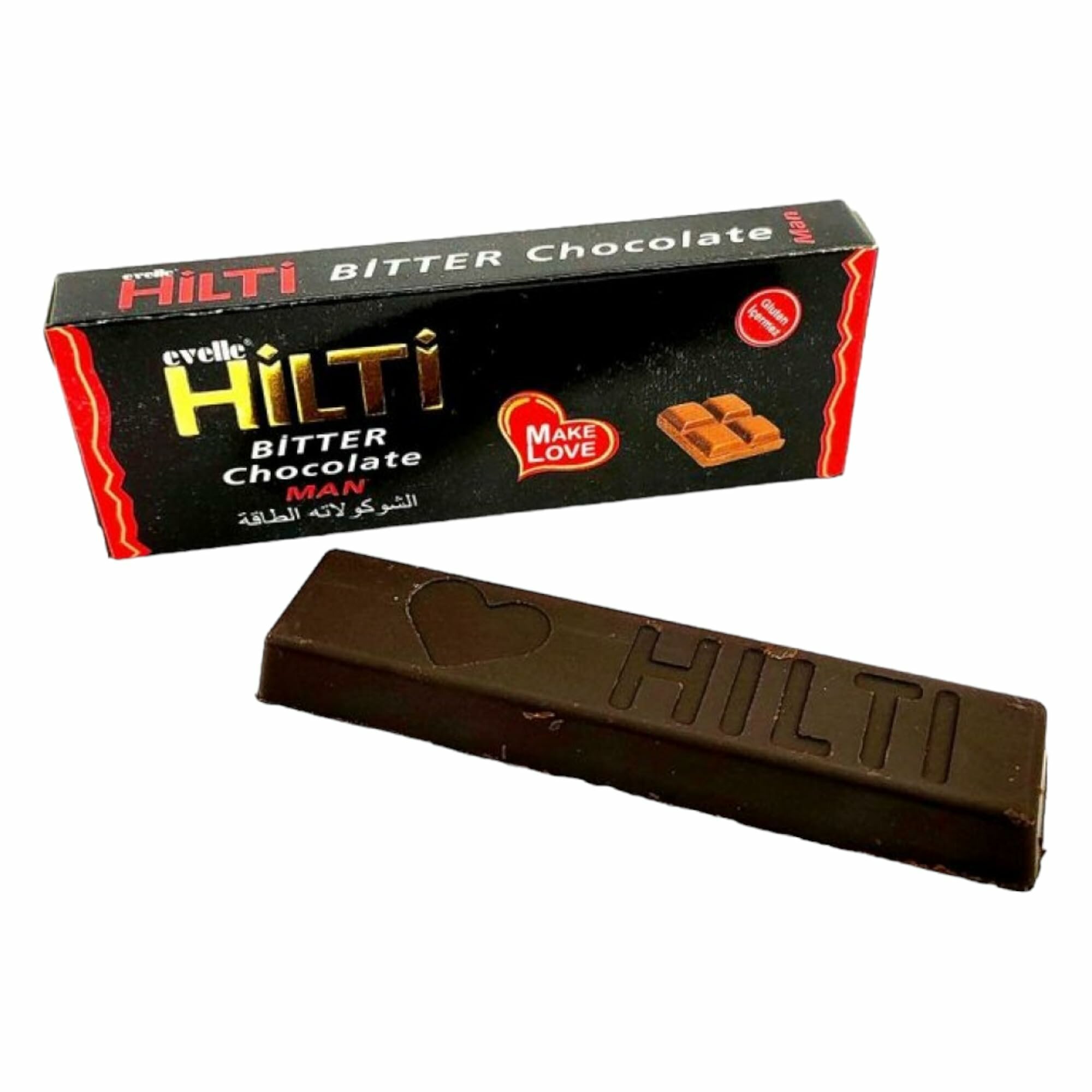 Шоколад Hilti Bitter Chocolate Men для мужчин длительная эрекция 1 шт q 7