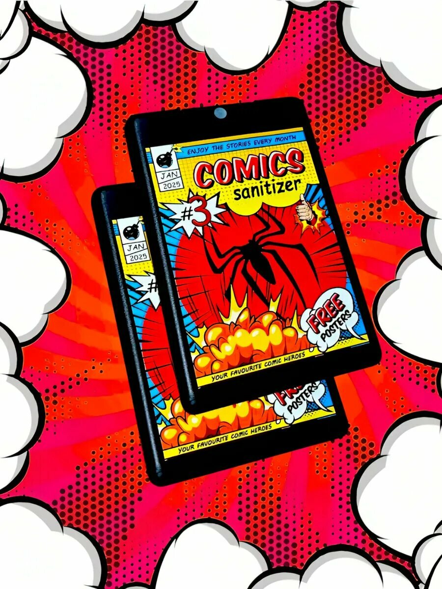 Санитайзер для рук спрей карманный 2 шт