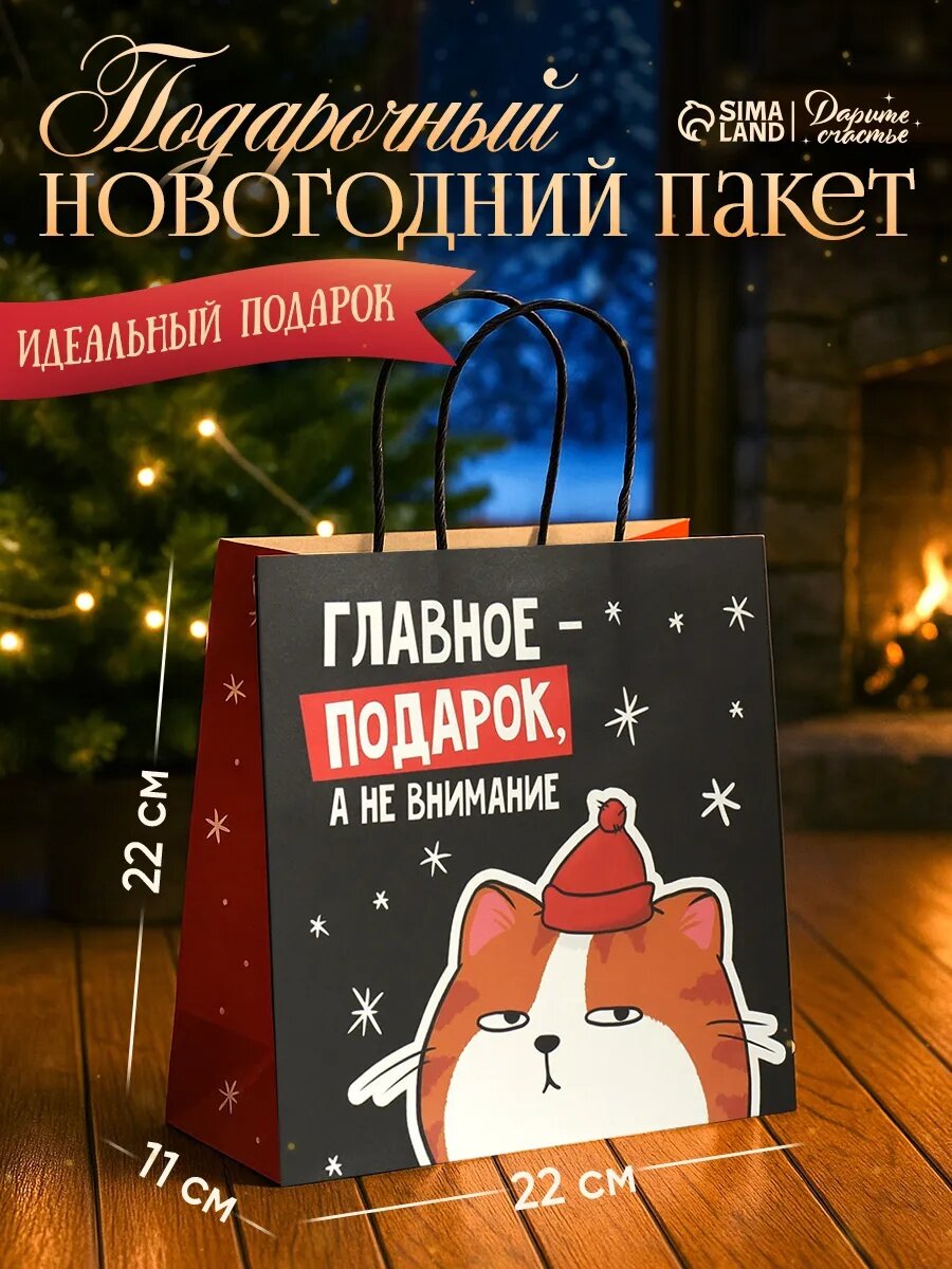 Пакет подарочный 