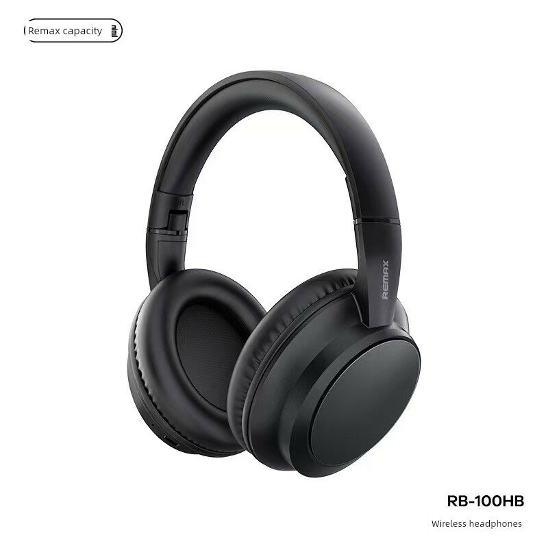 REMAX беспроводные наушники Bluetooth с HIFI звуком, складная конструкция, 30-часовая батарея, комфортная посадка -