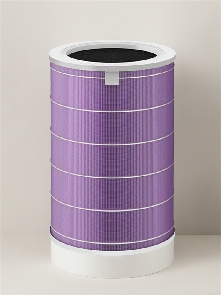ANNI Антибактериальный воздушный фильтр для очистителя воздуха Xiaomi Mi Air Purifier 1/2/2S/3/Pro BE2311CCN фиолетовый