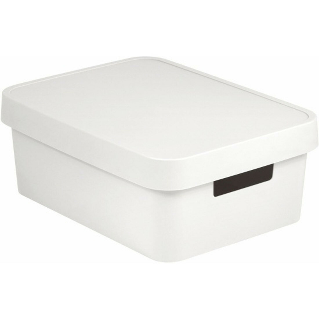 Коробка Curver с крышкой RECYCLED Infinity 11 л 360*270*140 светло-серый (229246)