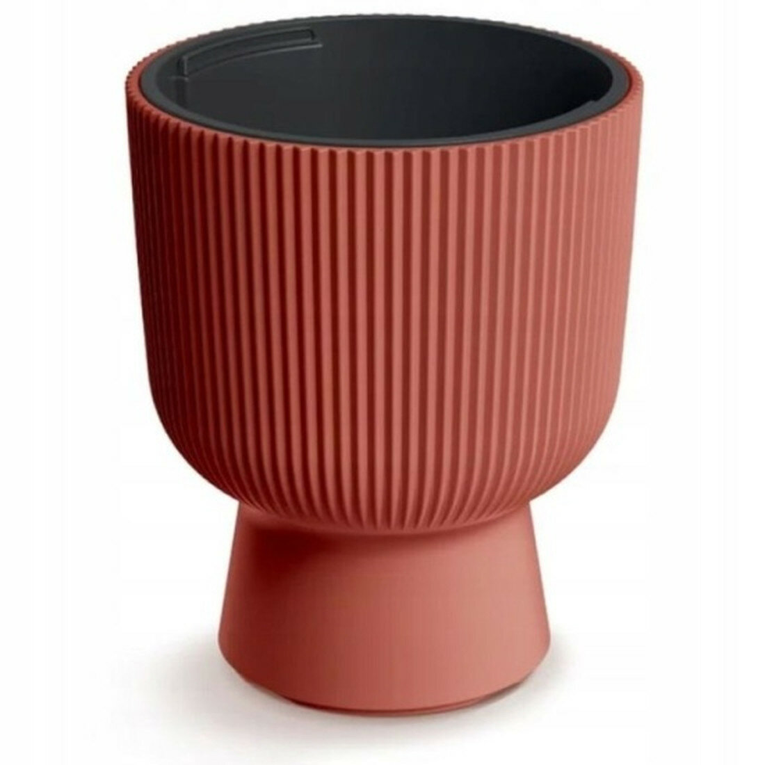 Кашпо Prosperplast Milly для цветов со вставкой  медный  d  23 9 см  h 30 5 см  8 5 л PPDBMIG240 7598U