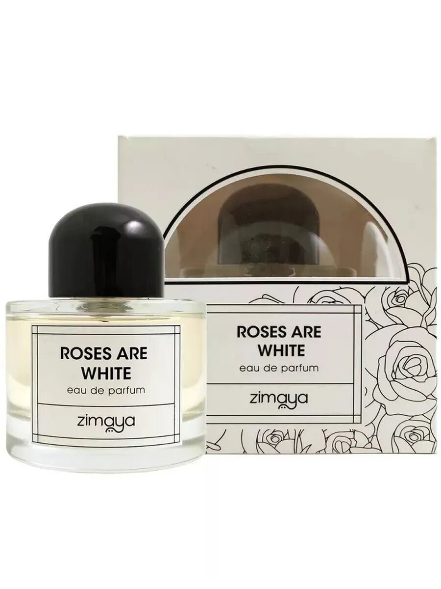 Парфюмерная вода ROSES ARE WHITE для мужчин и женщин, группа пряные цветочные амбровые