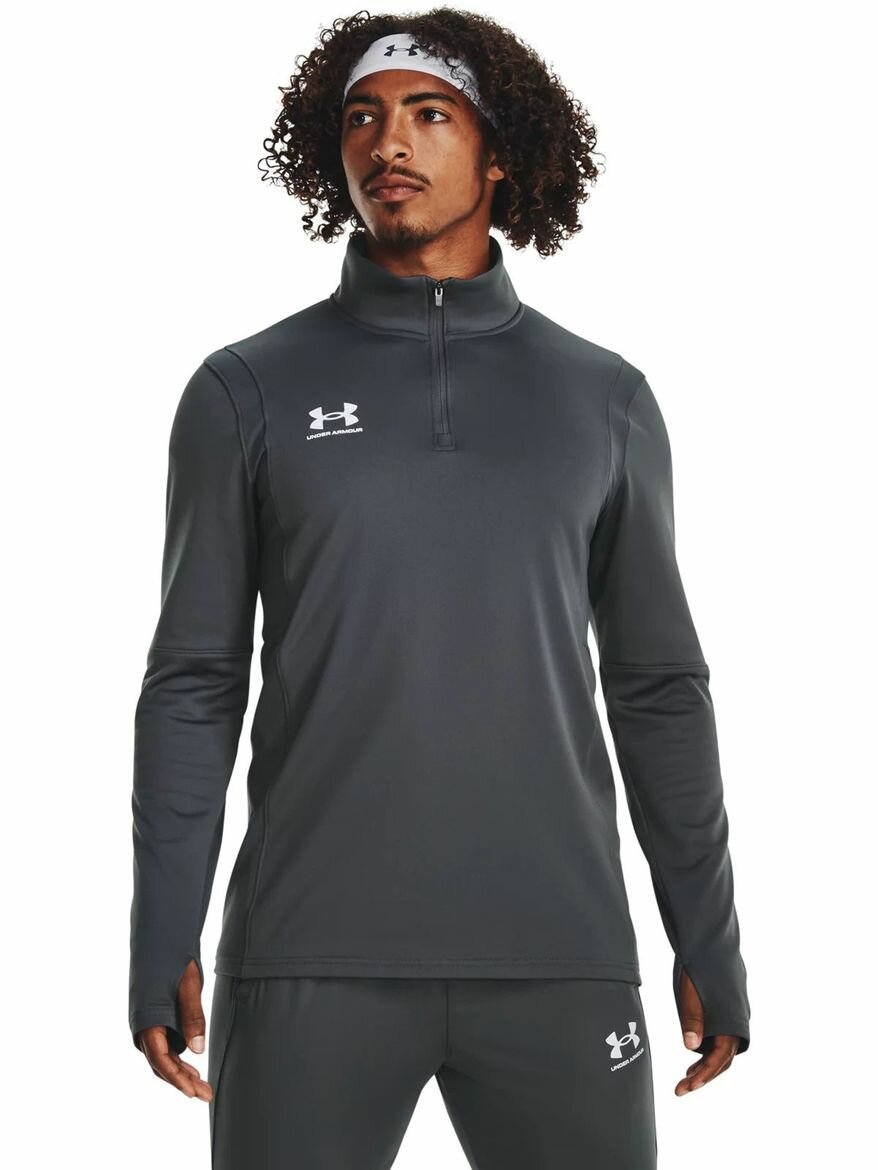 Толстовка спортивная Under Armour M's Ch. Midlayer размер LG  серый