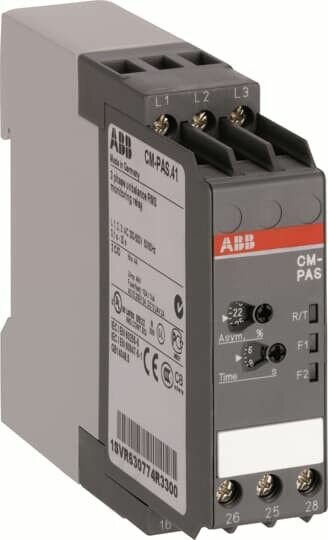 CM-PAS.41S Реле контроля асимметрии фаз с регулированием порога срабатывания ABB 1SVR730774R3300