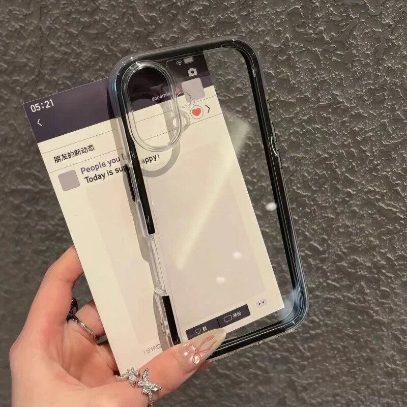 Черный чехол с кольцом для Huawei Pura 70