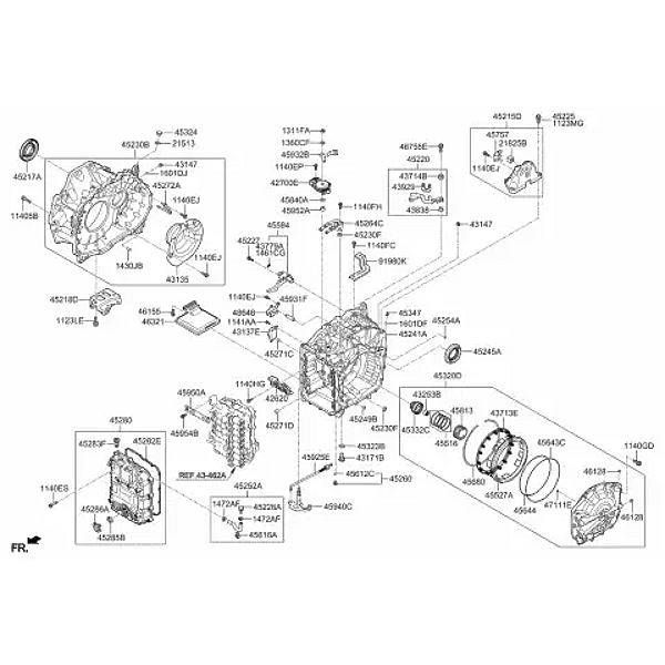 HYUNDAI-KIA 452834G100 oem прокладка