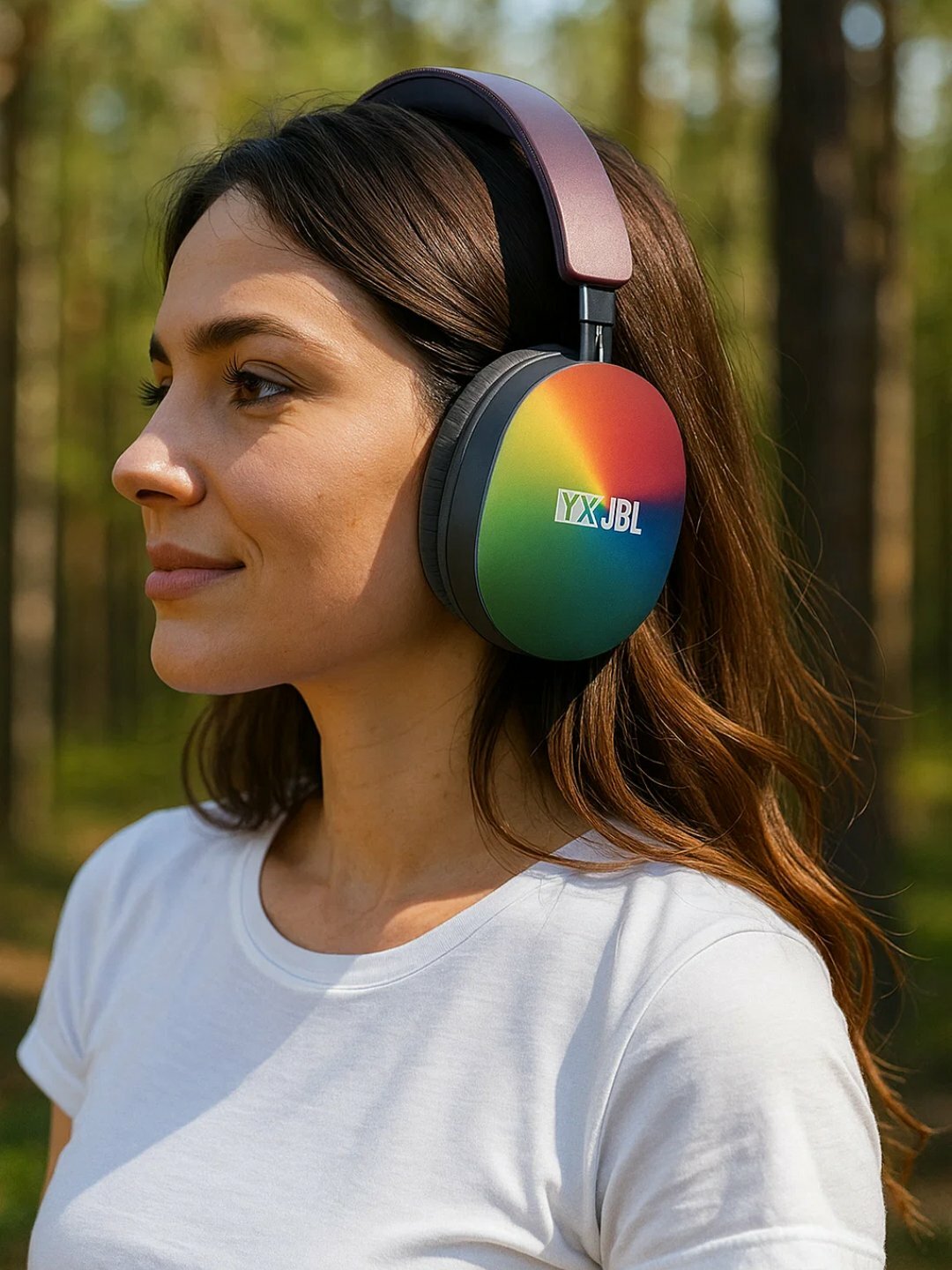 Беспроводные наушники, Bluetooth наушники, YX JBL Pure Bass Sound B31 Led