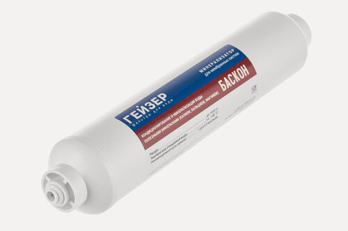 Изображение товара Картридж минерализатор Гейзер Баскон, обогащение минеральными солями (магния и кальция), 25653