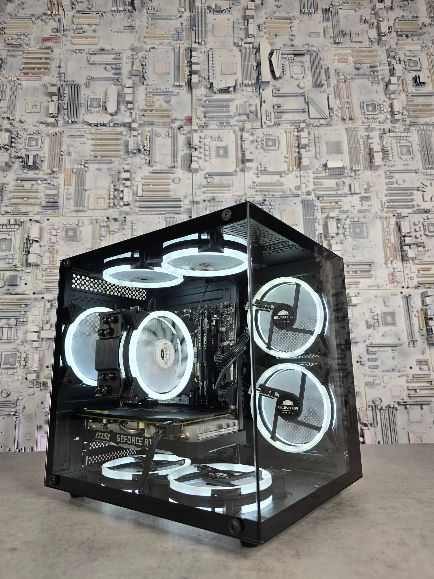 Игровой ПК Bunker RTX 2060 super AMD Ryzen 5 5600 ddr4 16gb ssd m2 1tb — фото 1