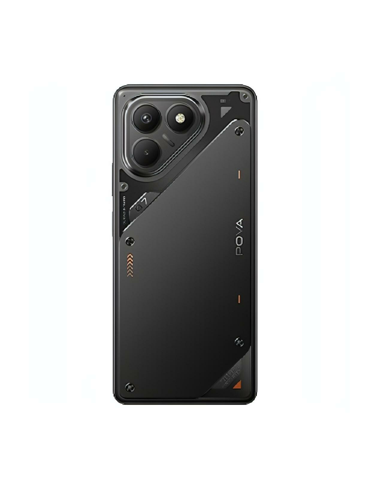 Смартфон Tecno POVA 7 Neo LJ6 8/128GB Geek Black — фото 1