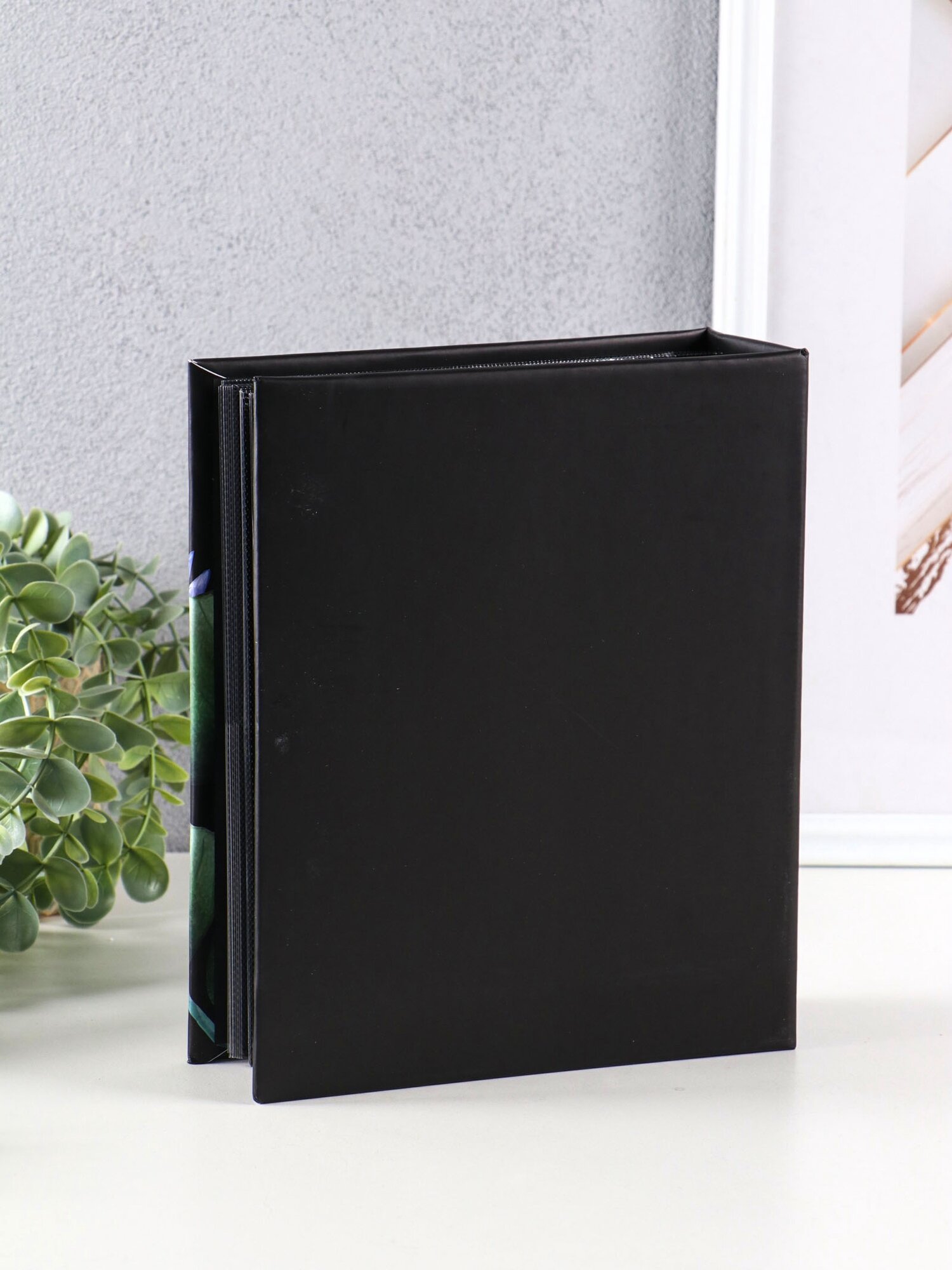 Фотоальбом 304ф 10X15см ПП карм 2ф на стр черные страницы 10919872