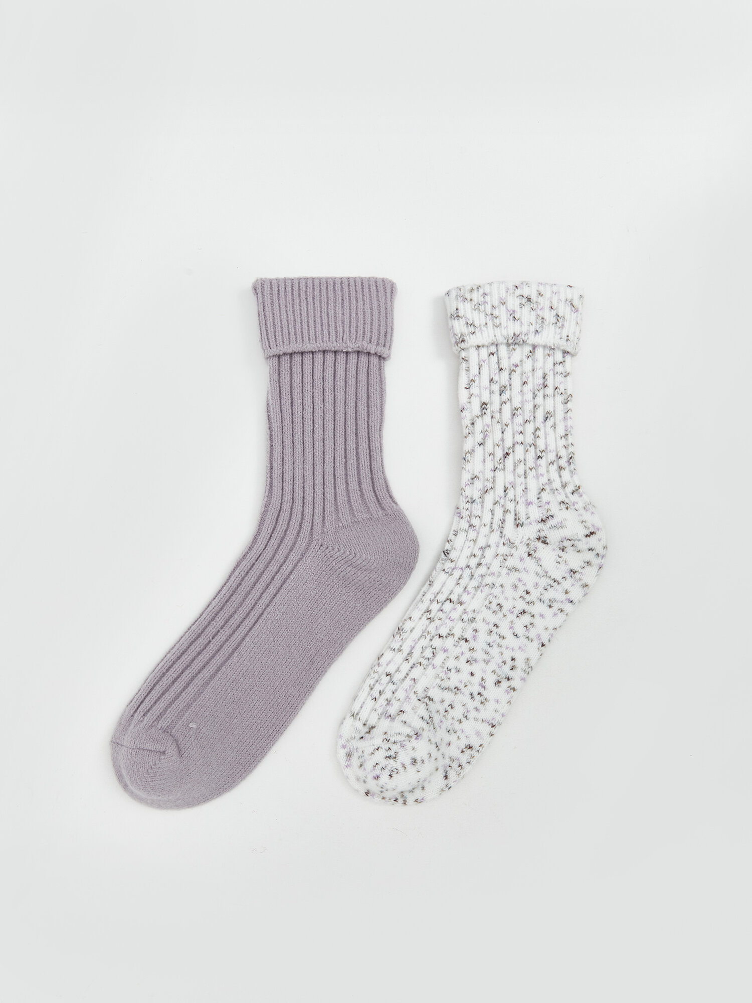 Носки LC Waikiki, комплект, 2 пары, размер 39-40, экрю