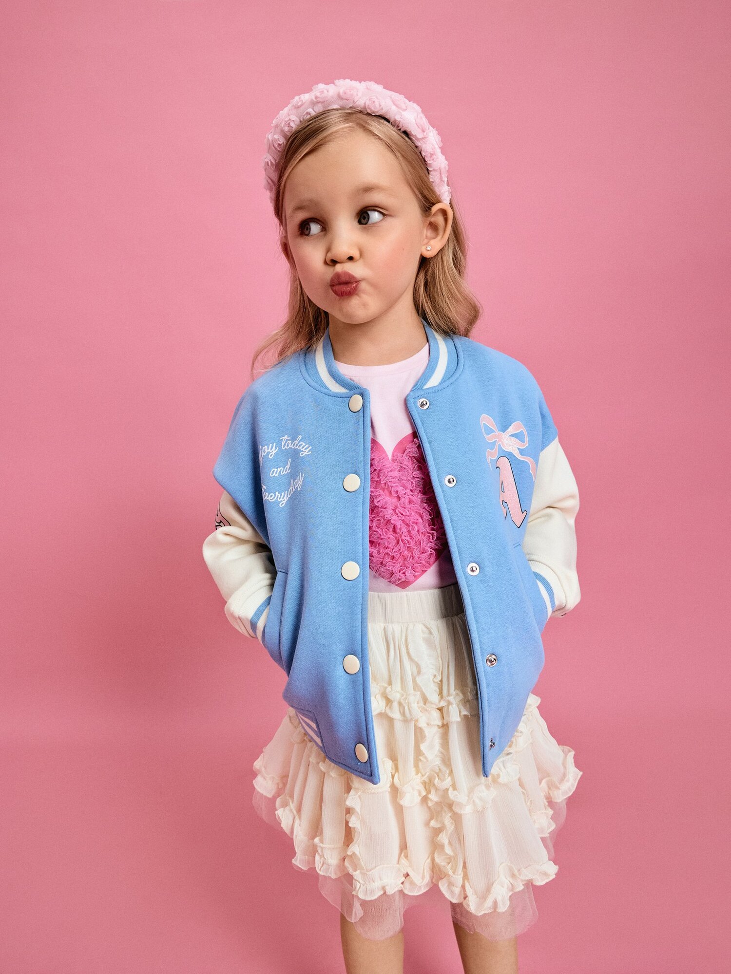 Бомбер Acoola размер 104 разноцветный