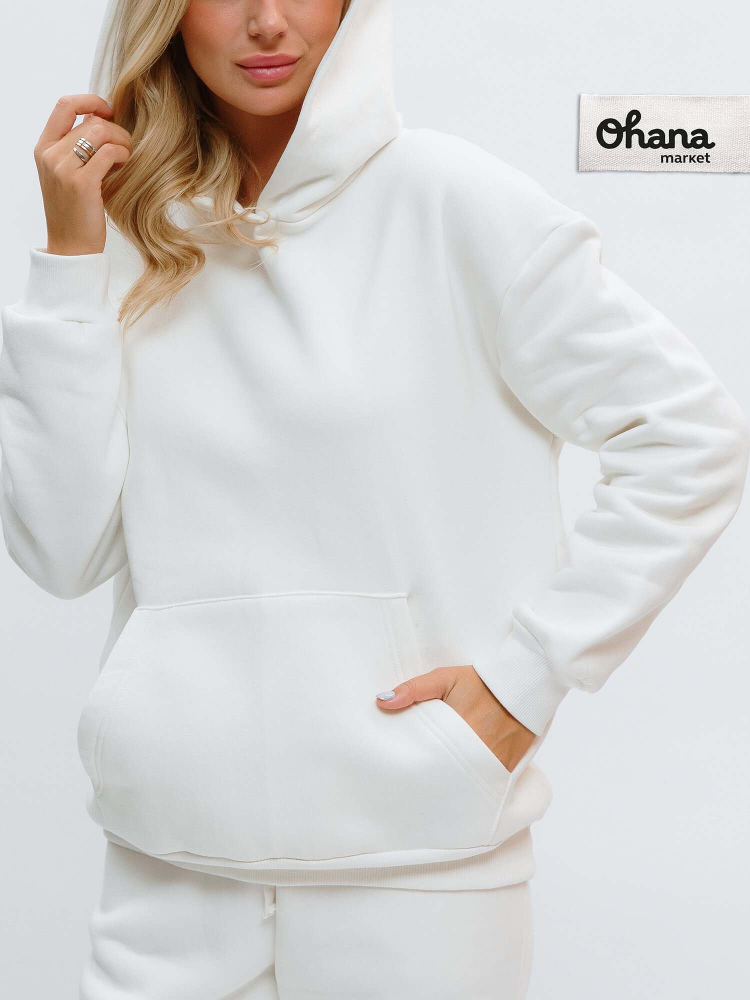 Худи Ohana market с начесом