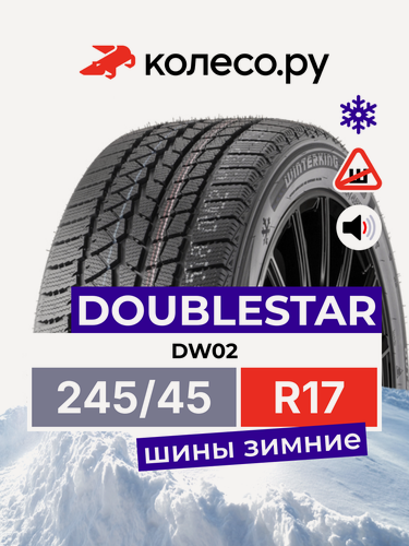 Изображение товара Шины зимние ДаблСтар DW02 245/45 R17 99T нешипованная зимняя резина