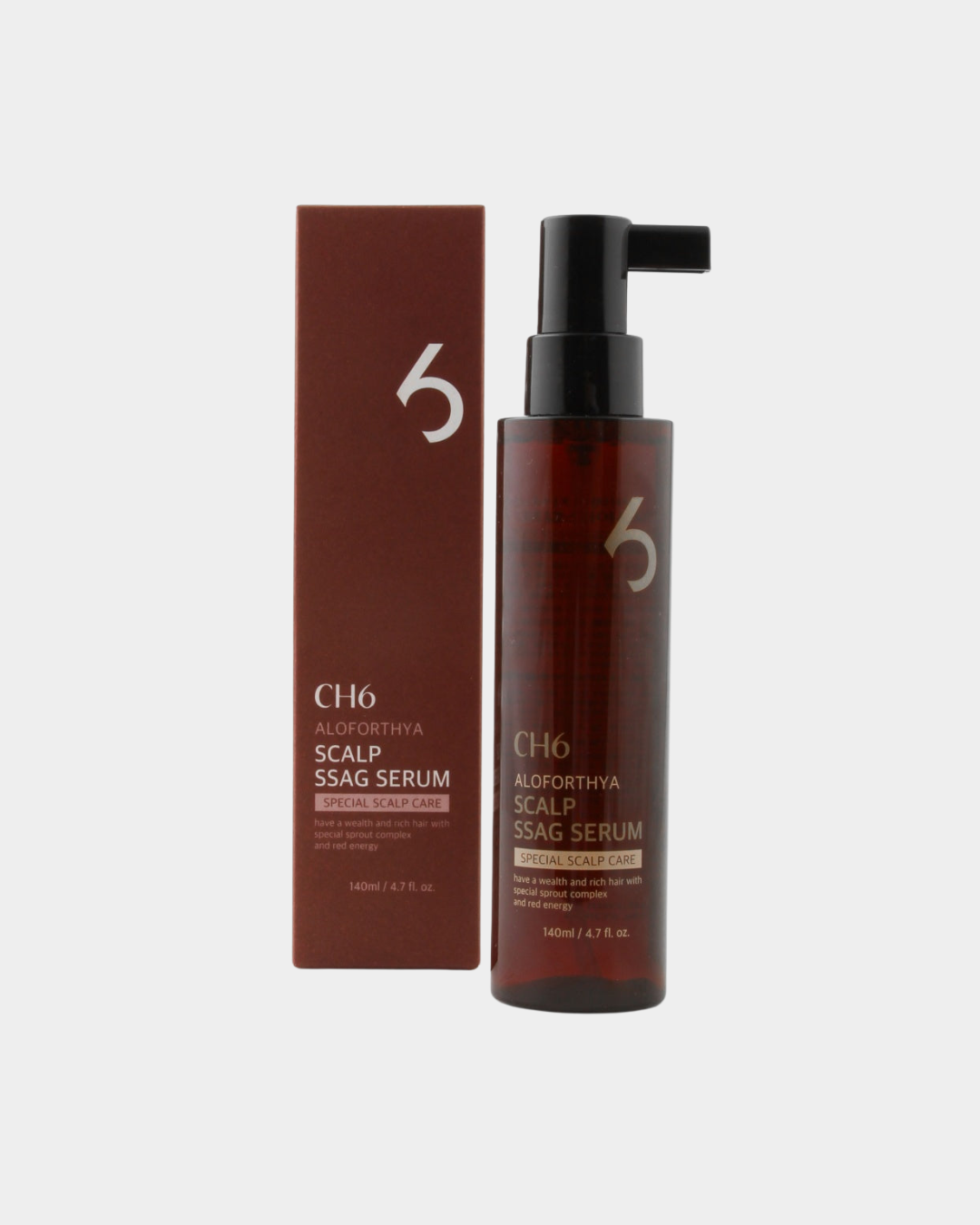 Сыворотка против выпадения волос, для кожи головы CH6 Scalp SSAG Serum Red Edition