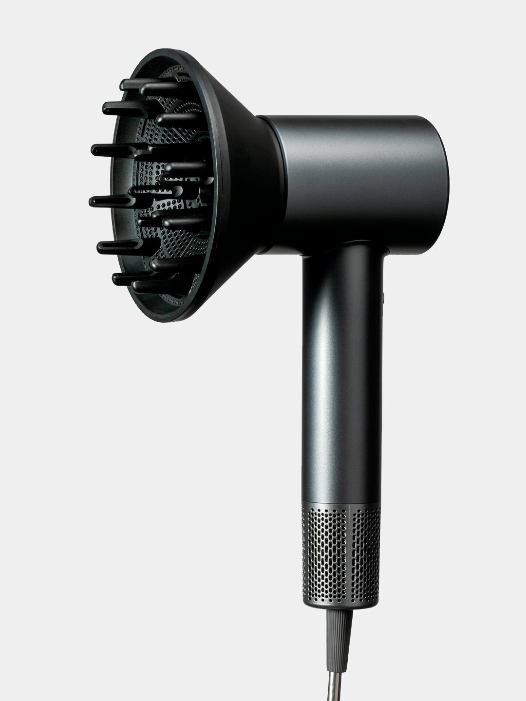 Фен для волос Hofmann "SHD163IG", мощность 1600 Вт, с насадками и базой