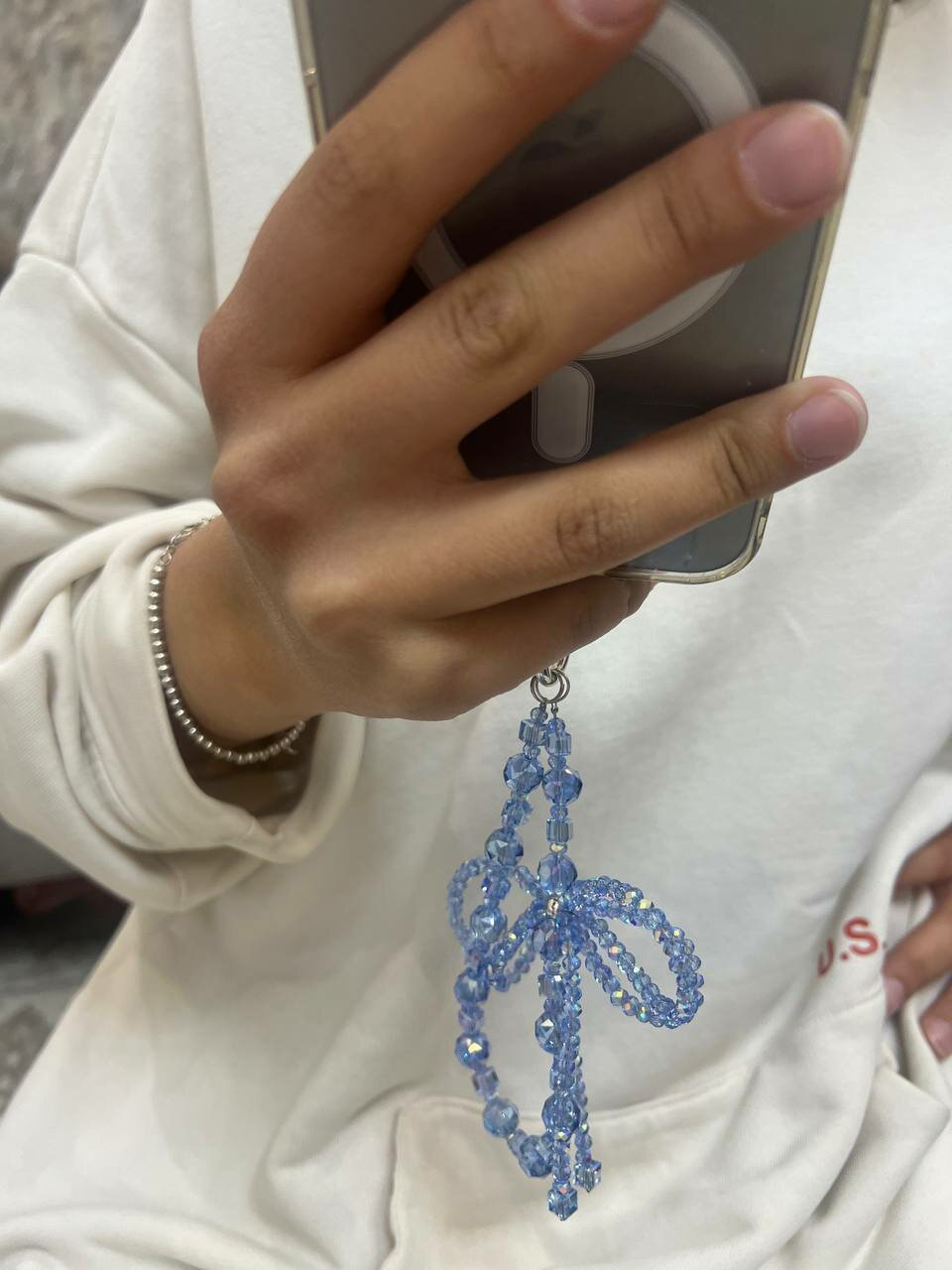 Брелок, синий — фото 1