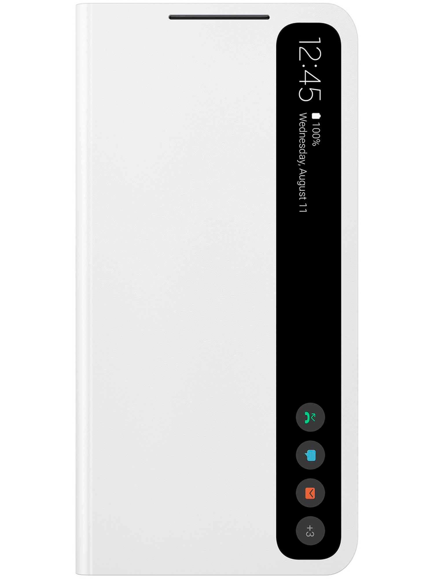 Чехол-книжка Samsung Galaxy S21 FE Smart Clear View Cover White EF-ZG990CWEGCN