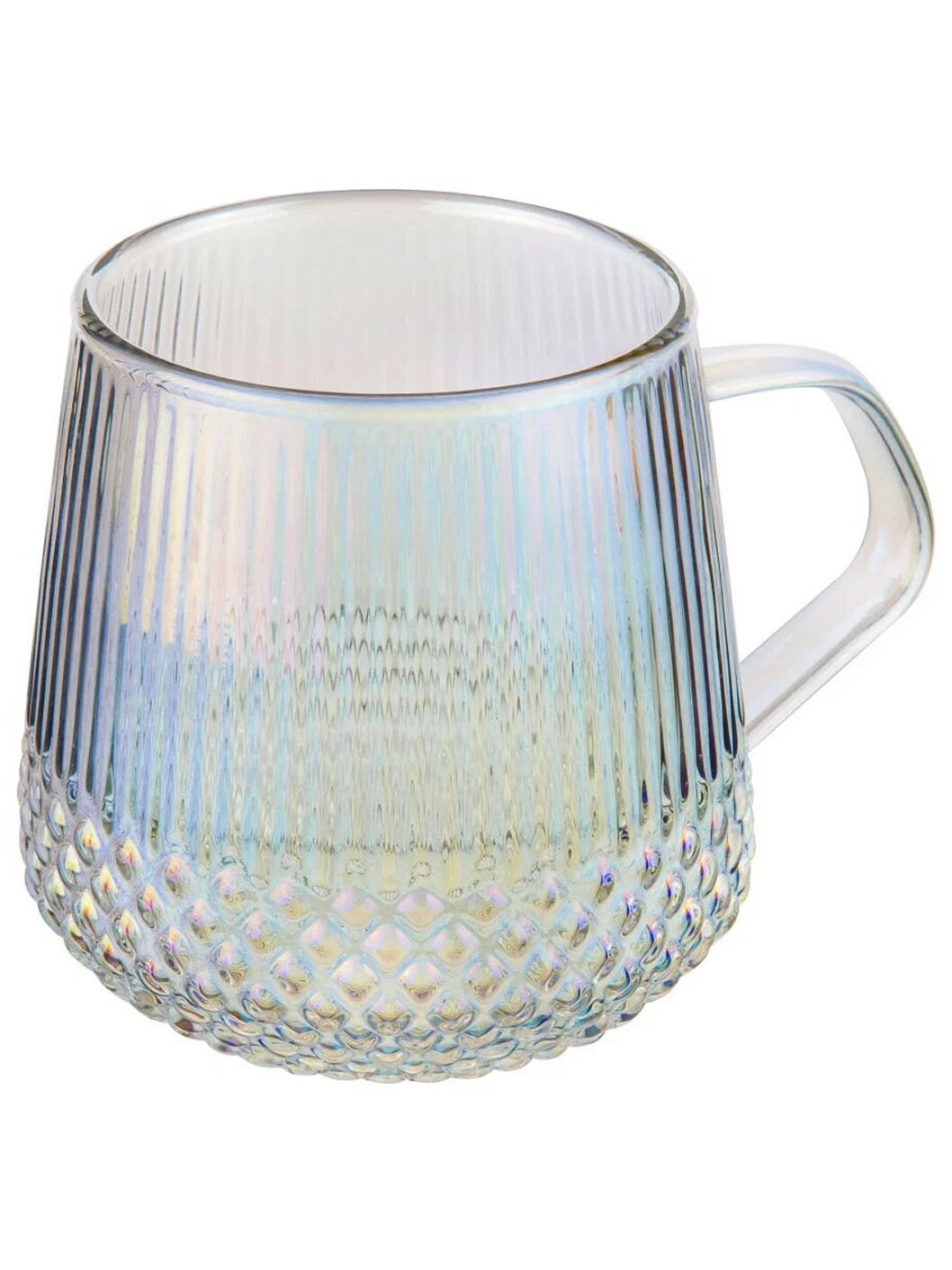 Кружка стеклянная для чая и кофе PERFECTO LINEA Sonata Brilliant 400 мл (30-004003)