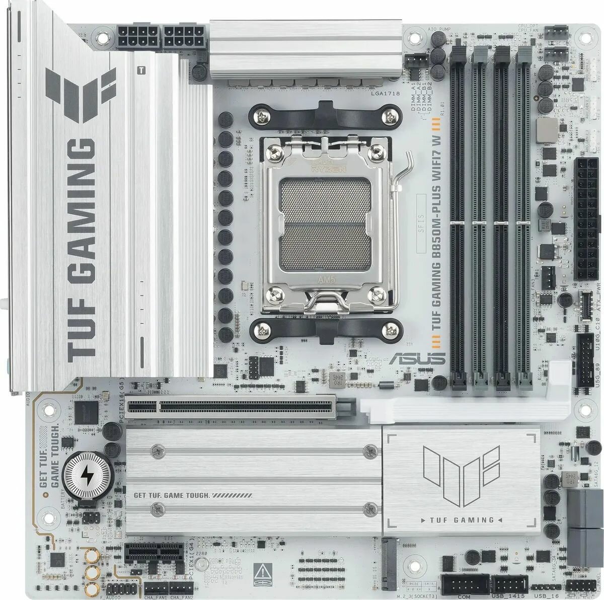 Материнская плата ASUS TUF GAMING B850M-PLUS WIFI7 W