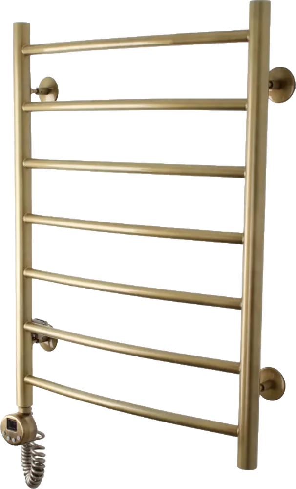 Полотенцесушитель электрический Domoterm Калипсо П7 50x70 левый бронза 4680419501563