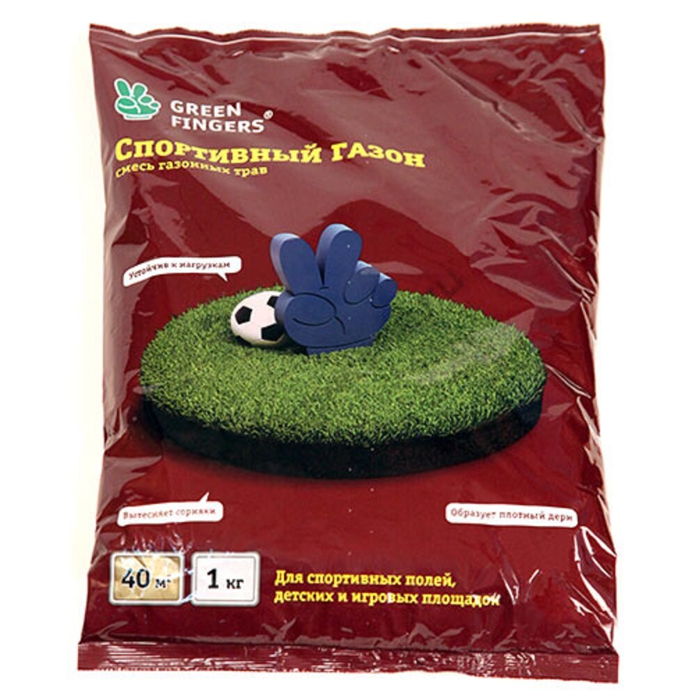 Семена GREEN FINGERS  Спортивный газон   для детских площадок  многолетние  1кг