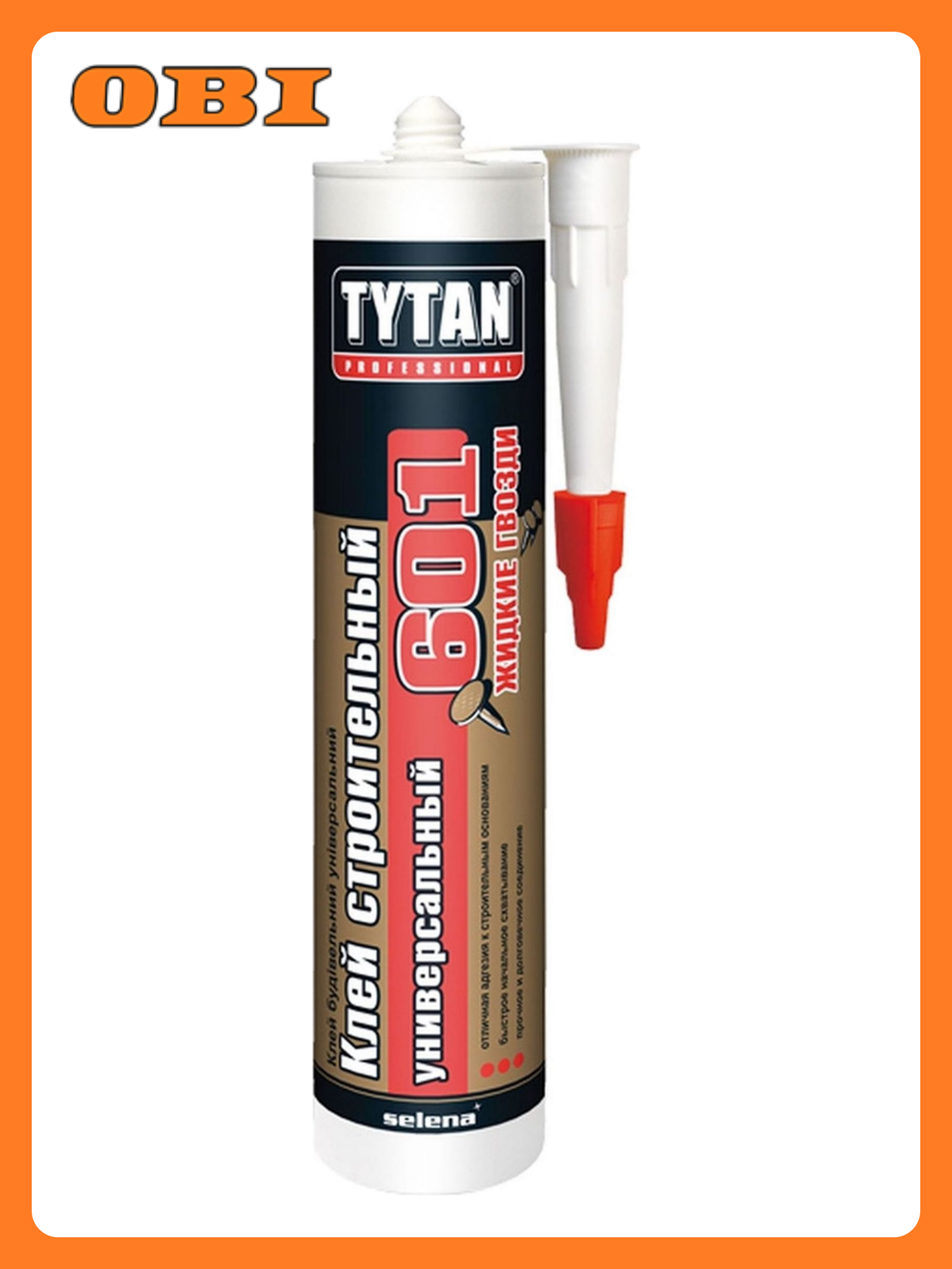 Универсальный клей TYTAN 601 для внутренних и наружных работ морозостойкий 405г