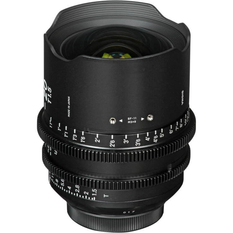 Объектив SIGMA 20mm f/1.4 DG HSM Art Canon — купить по низкой цене