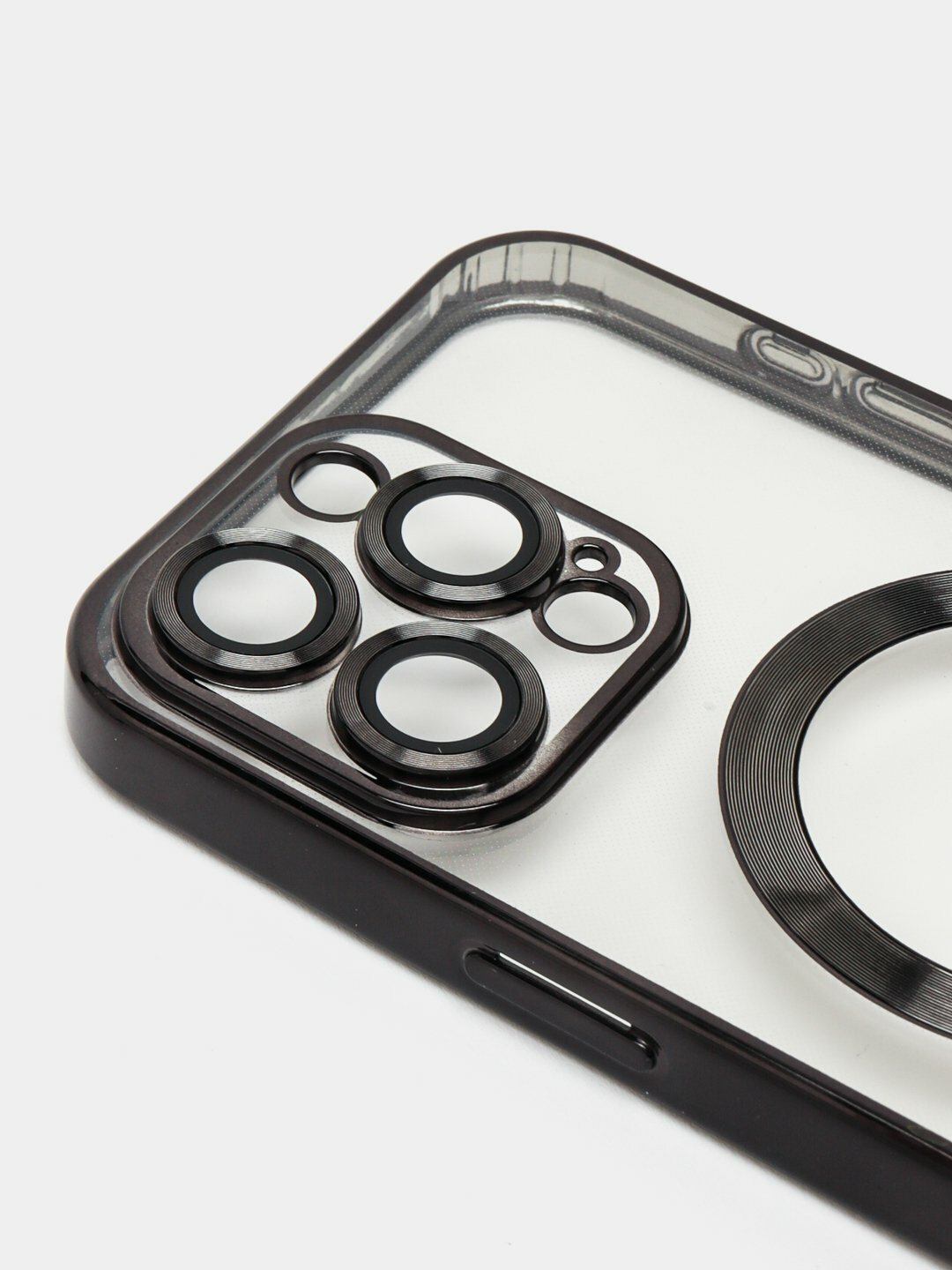 IPhone 14 Pro чехол, устойчив к ударам, чёрный, камера защищена — фото 1