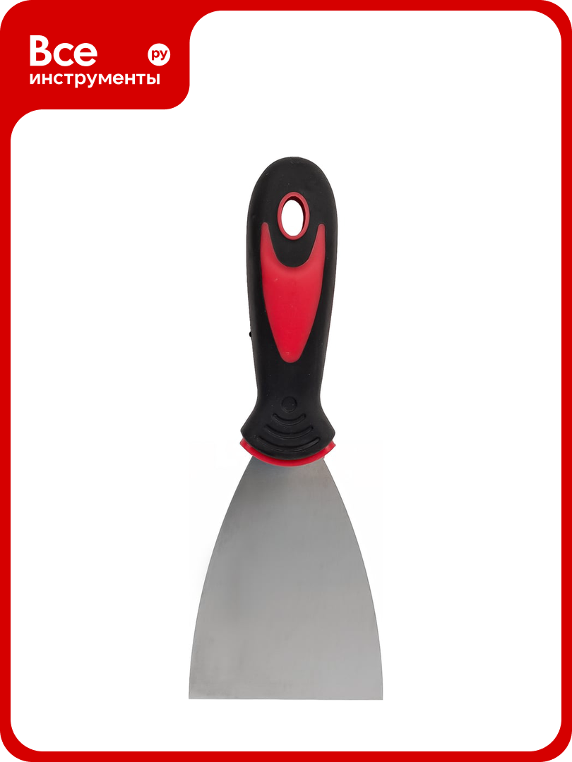 Шпатель TOOLAS нерж. сталь 75 мм 00004399