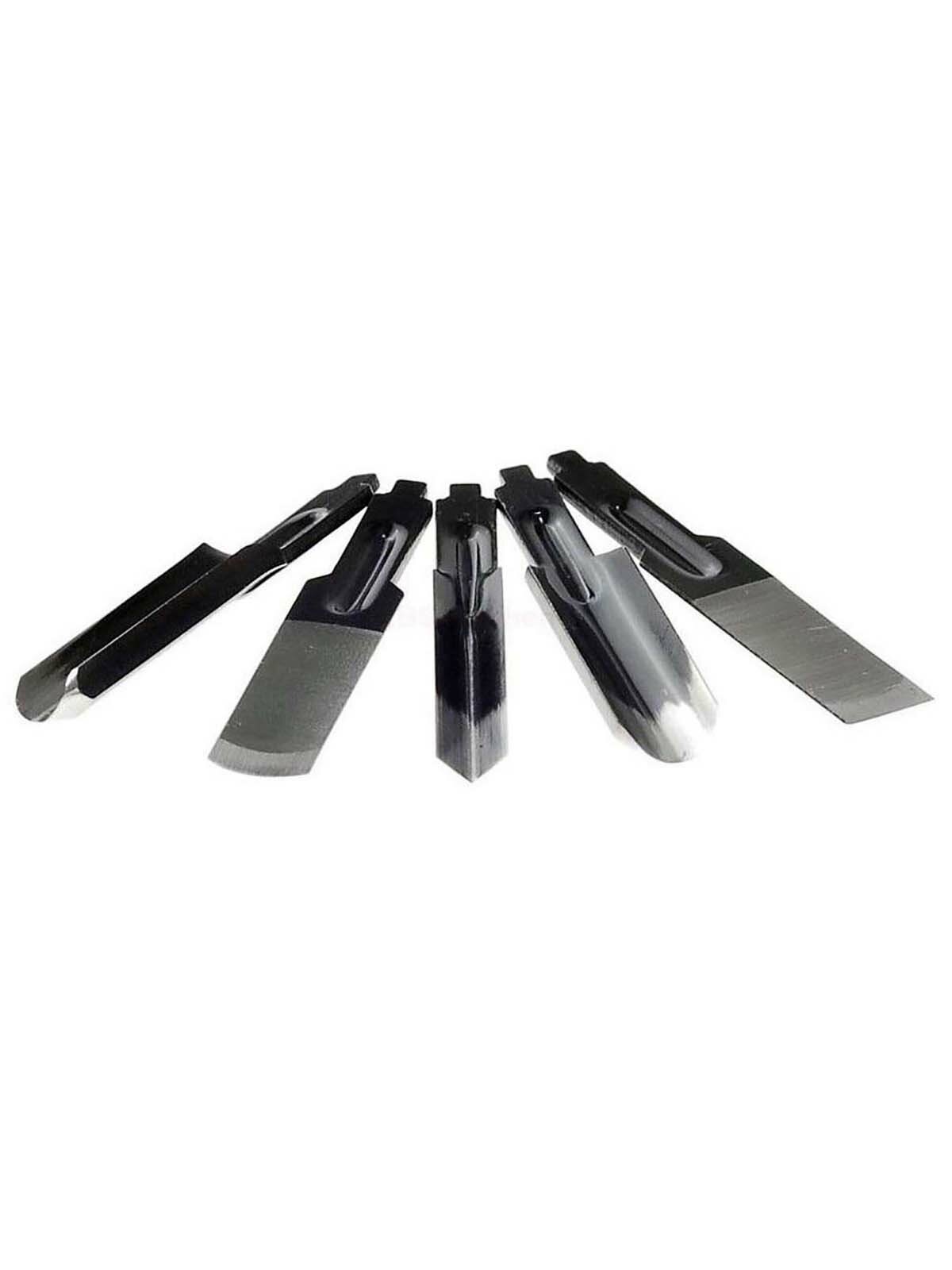 Набор резцов к электростамеске Proxxon MOS, 5 шт, 28572, Проксон