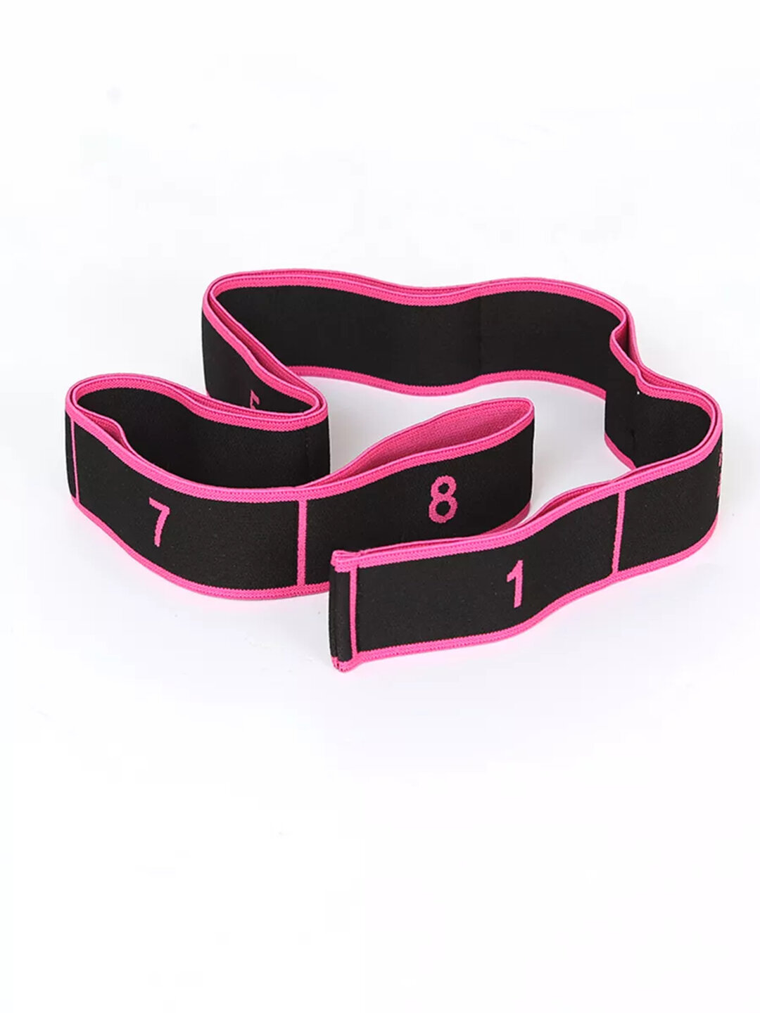 Резинка гимнастическая, для растяжки с 8 петлями, 90 см, для йоги и фитнеса